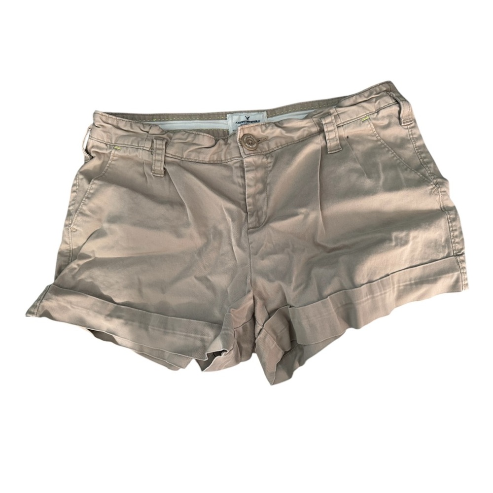 American Eagle Outfitters Tan Cargo Shorts Relaxed Fit